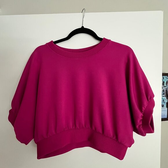 Sweaty Betty Sophia Short Sleeve Top  Sweatshirt - Picture 1 of 5